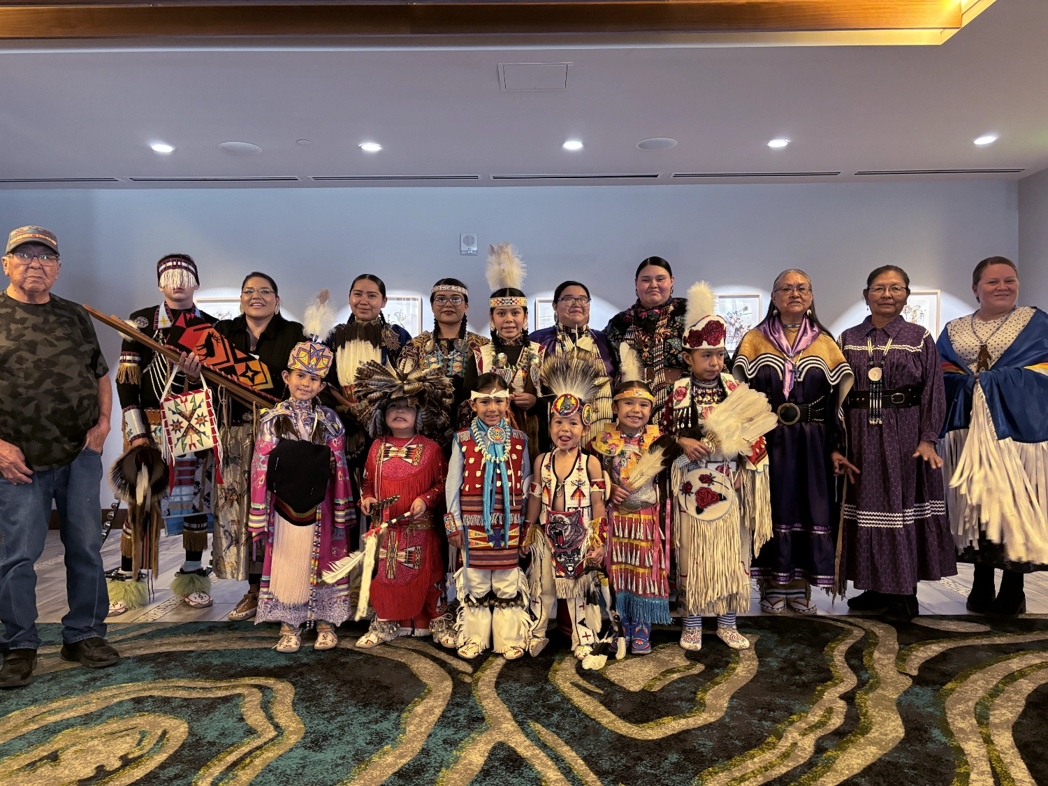 Tribal Representatives, singers, dancers, and community members gathered for The Peoples’ Crossing event in Boulder, Colorado, honoring relationships with Tribal Nations.